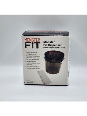 NOT FOR SALE Monster Pill Dispenser 